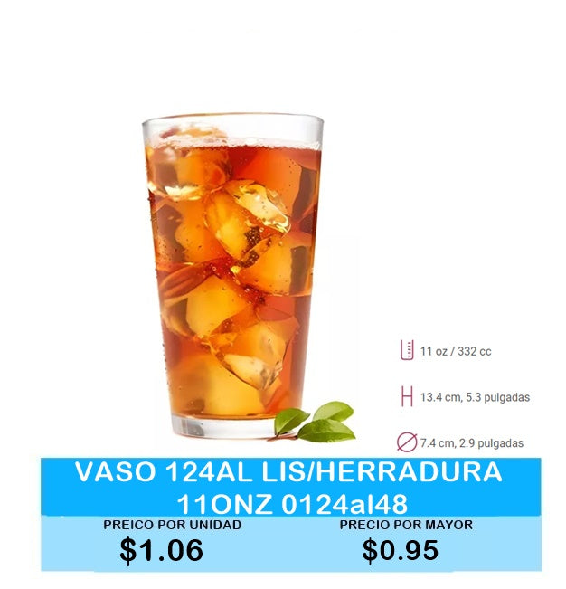 Vaso herradura bebidas