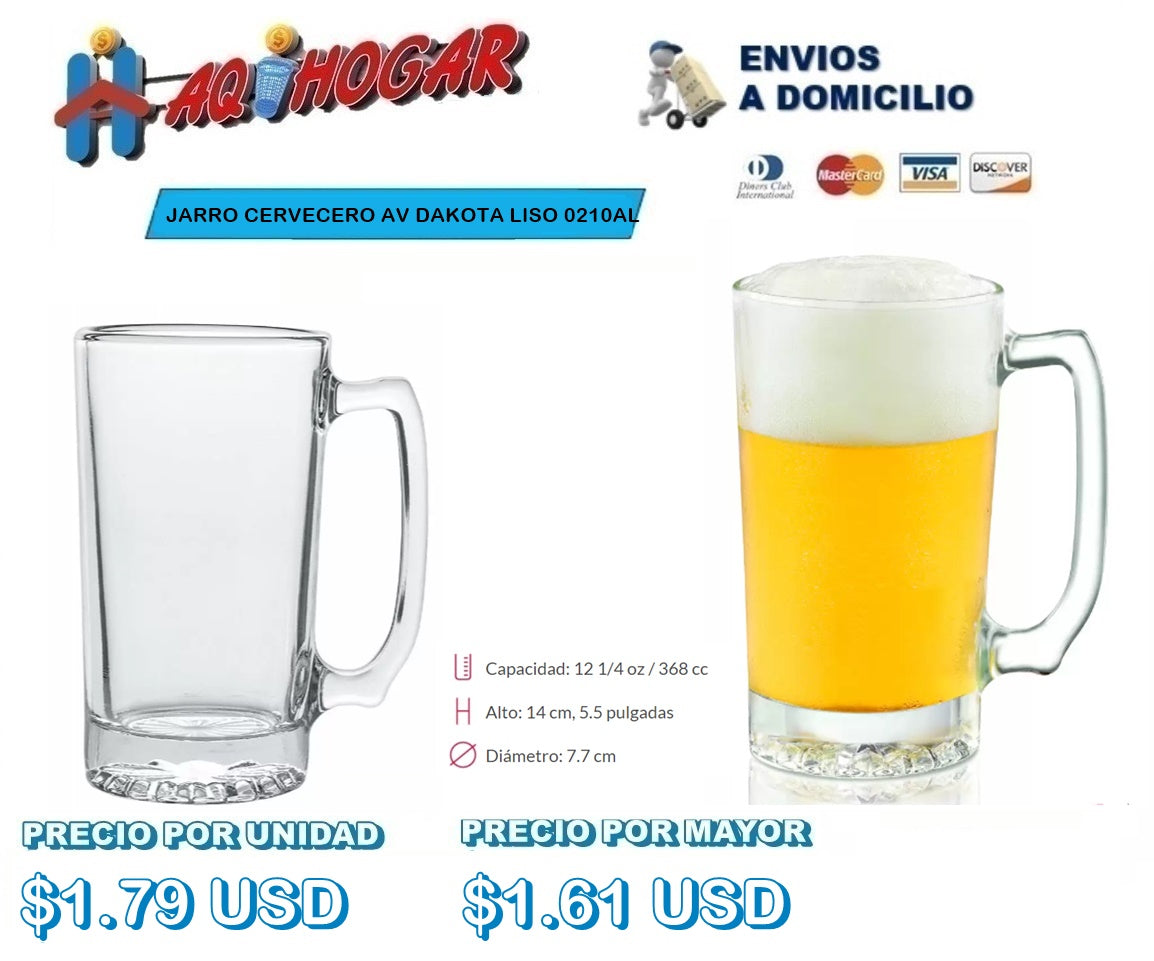 Jarro Cervecero AV Dakota Liso