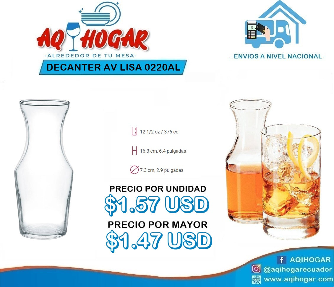 Decanter AV Lisa