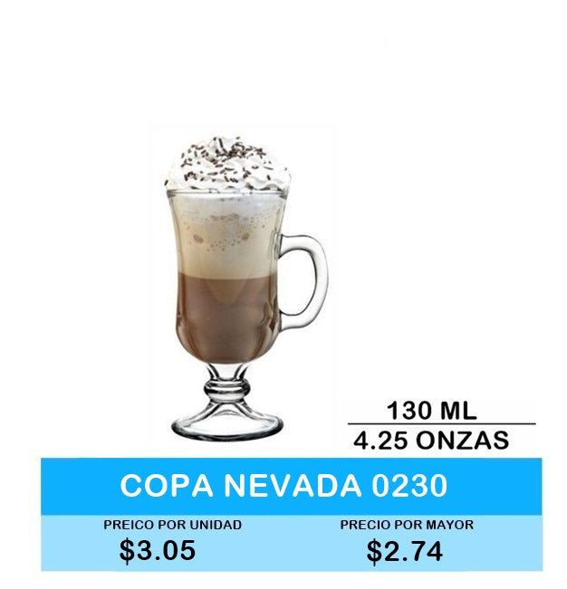 COPA NEVADA 130ML/4.25ONZAS