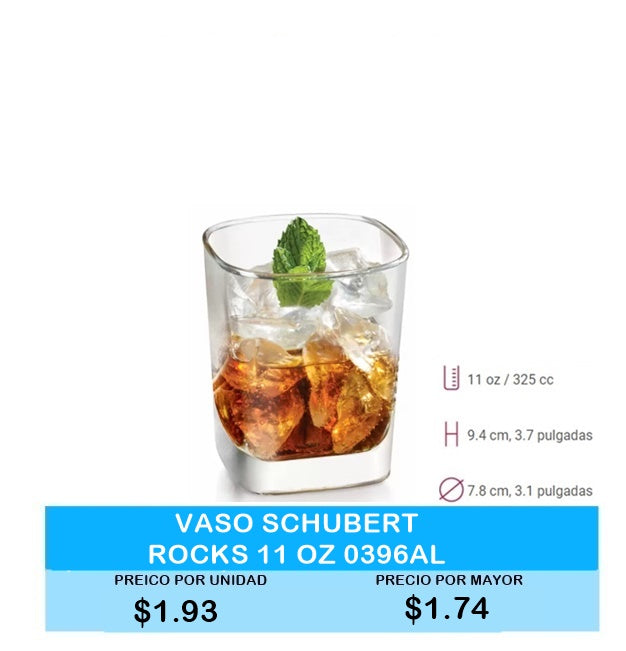 VASO SCHUBERT ROCKS AV LISO WHISKY 0396AL48