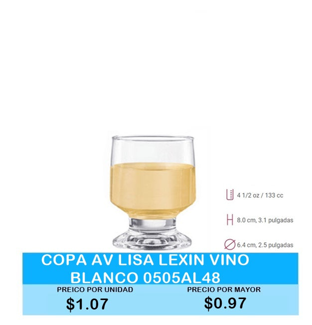 COPA AV LISA LEXING VINO BLANCO 0505AL48