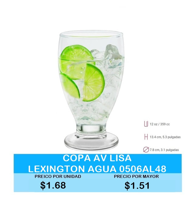Copa Av Lisa Lexington agua