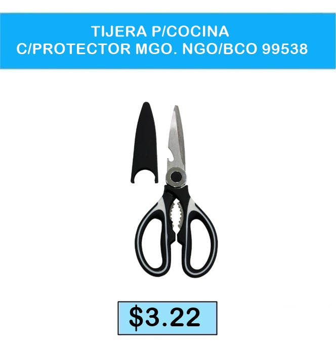 TIJERA P/COCINA C/PROTECTOR MGO