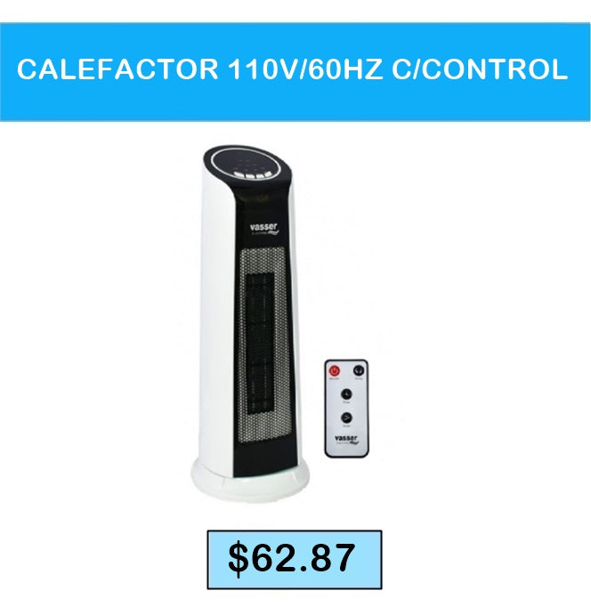 CALEFACTOR 110V/60HZ CON CONTROL