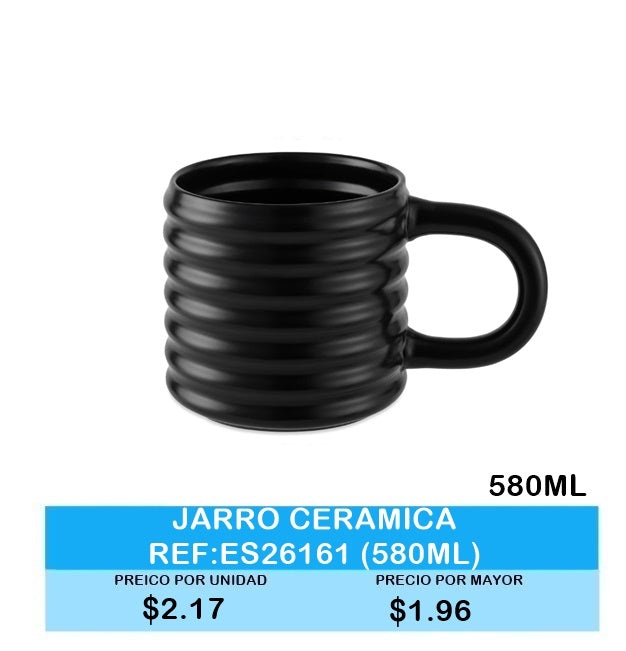 JARRO CERAMICA 580ML