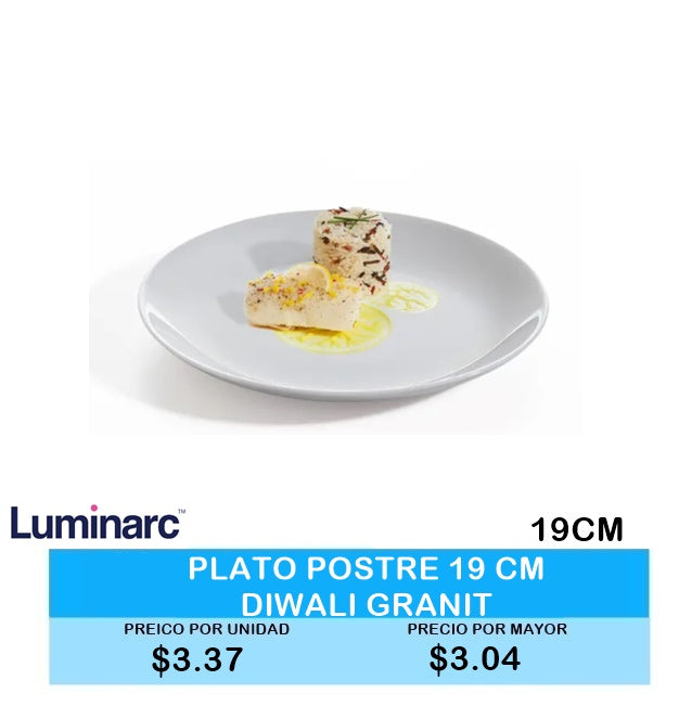PLATO POSTRE 19CM DIWALI GRANIT