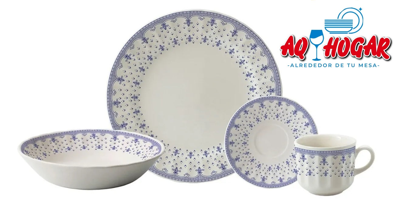 Plato Postre 20 CM ELISA