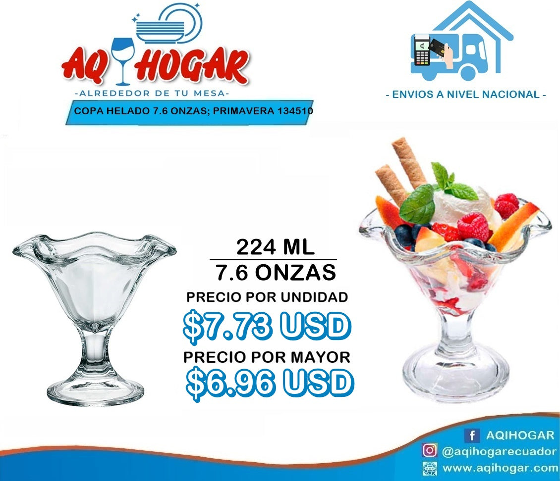 Copa Helado 7,6 ONZAS, PRIMAVERA 134510