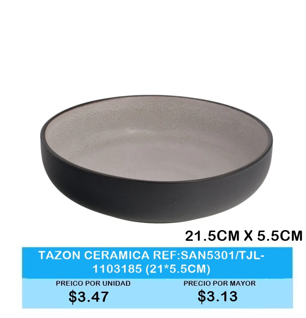 Tazón cerámica