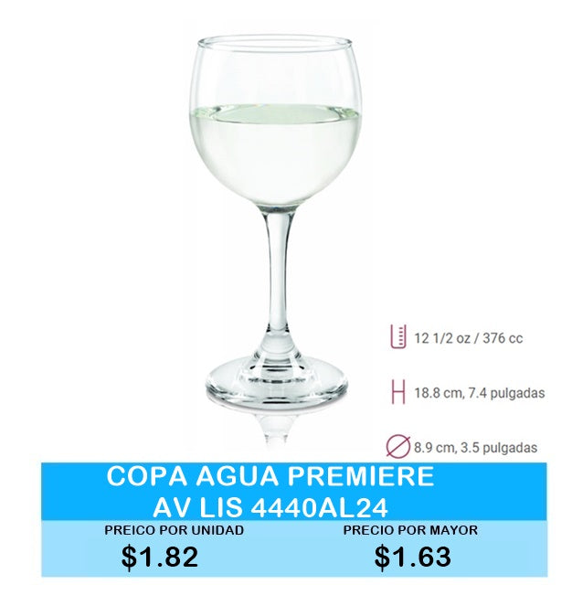 COPA DE AGUA PREMIERE AV LISA 4440AL24
