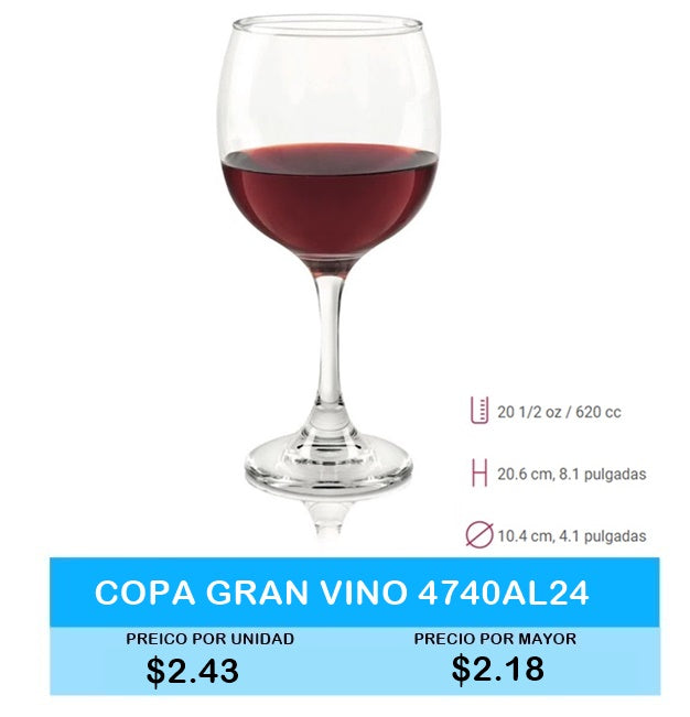 COPA GRAN VINO 4740AL24