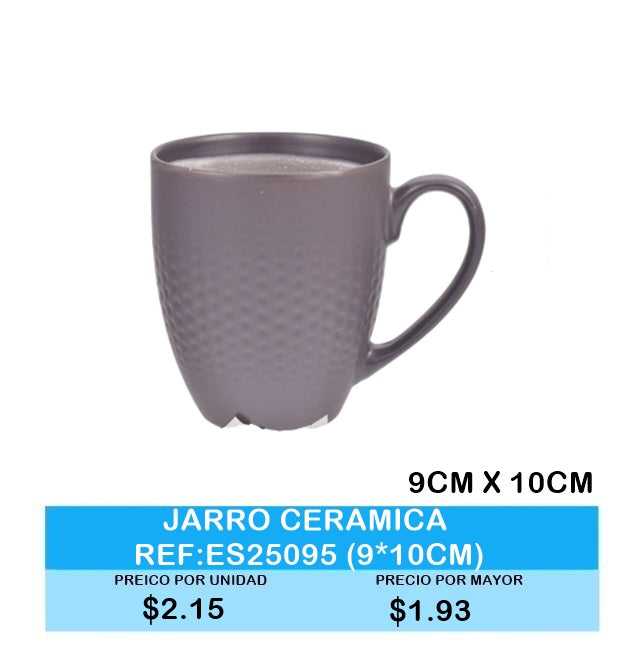 JARRO CERAMICA 9*10CM