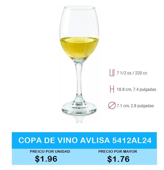 Copa Vino Blanco Rioja