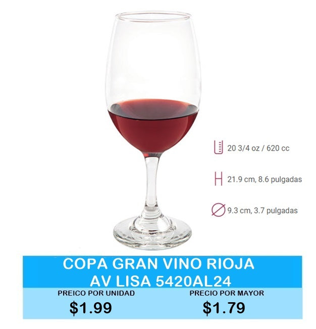 COPA GRAN VINO RIOJA AV LISA 5420AL24