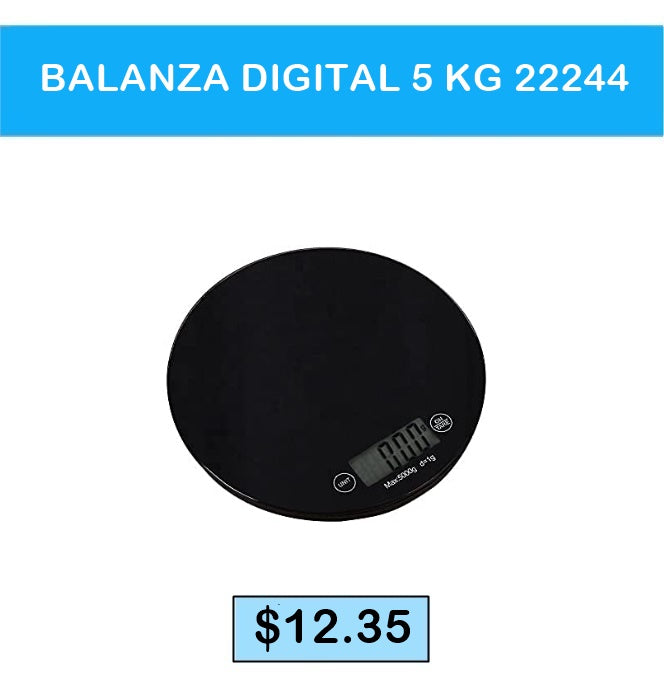 BALANZA DIGITAL 5KG 22244