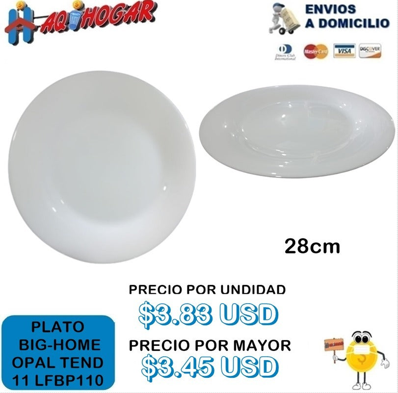 Plato Big-Home Opal Tendido