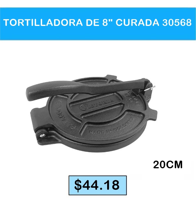 TORTILLADORA DE 8 CURADA