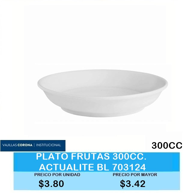 Plato Frutas 300CCACTUALITE BL703124