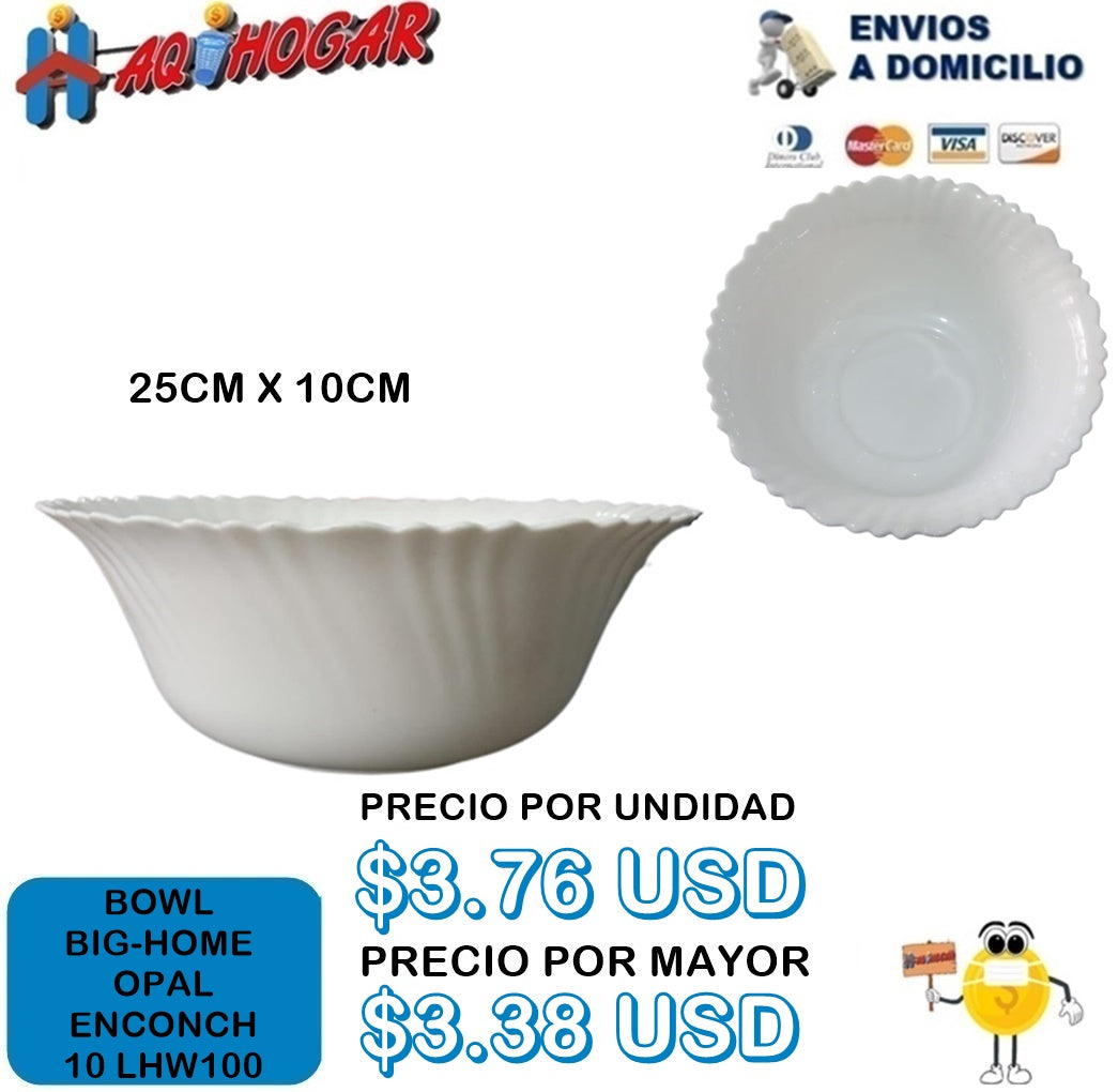 Bowl Big-Home Opal ENCONCH 10 LHW100