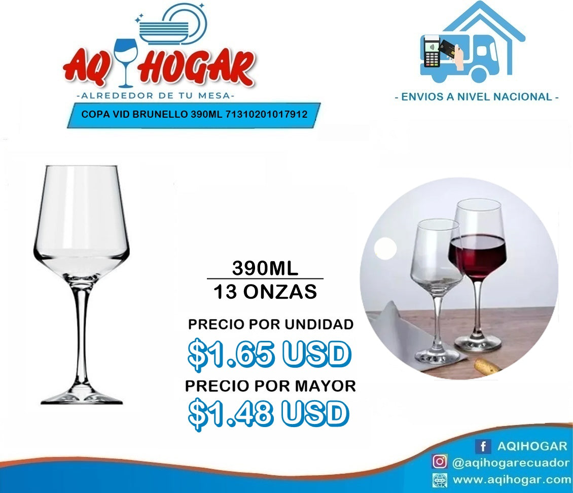 Copa Vid Brunello 390ml