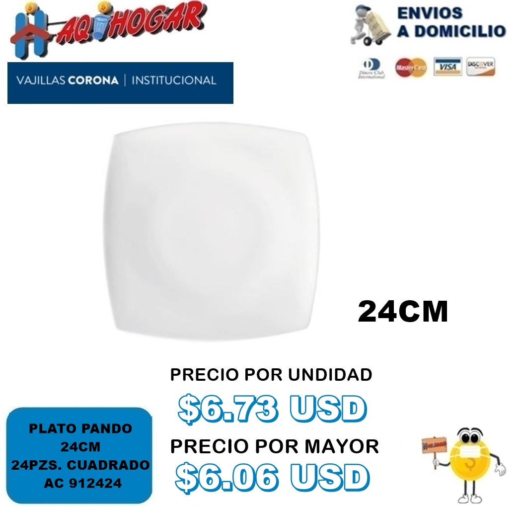 Plato Pando 24 CM