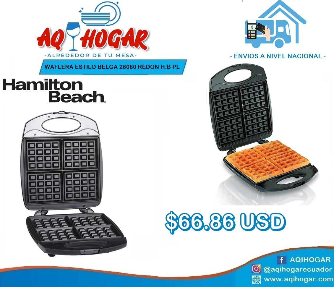 Waflera Estilo Belga 26080 Redon H.B PL