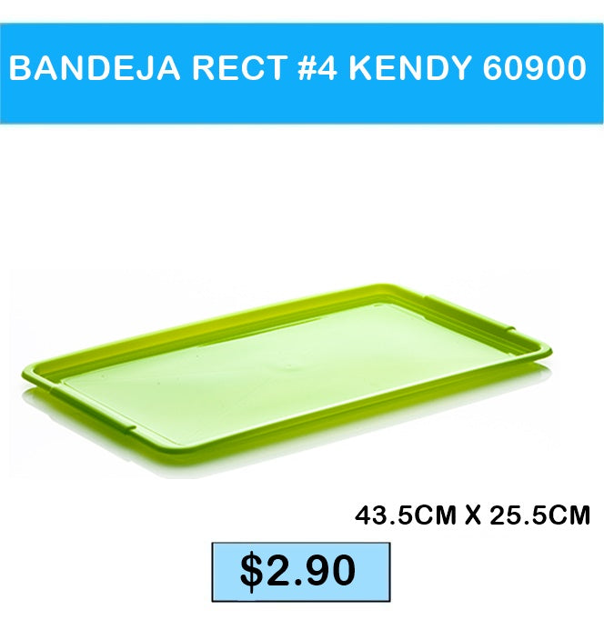 BANDEJA RECTANGULAR #4 KENDY 60900