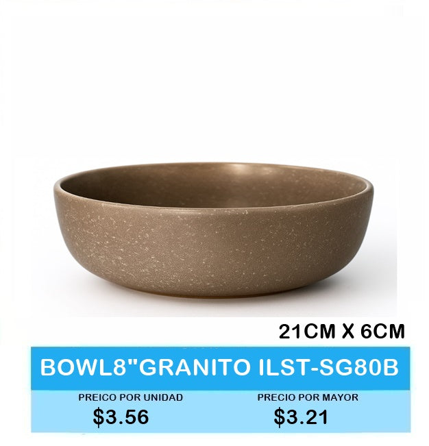 BOWL8"GRANITO ILST-SG80B