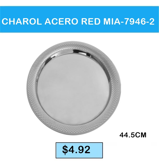 CHAROL ACERO 44 CM RED MIA 7946 2