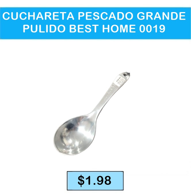 CUCHARETA PESCADO GRANDE PULIDO BEST HOME