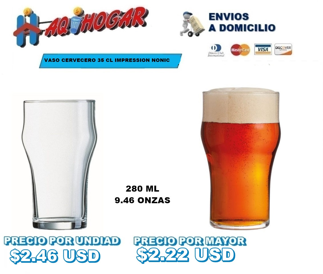 Vaso Cervecero 35 CL