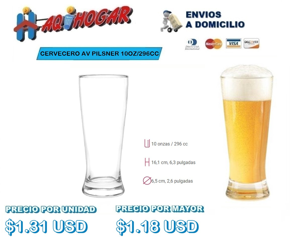 Cervecero AV Pilsner 100Z / 296CC