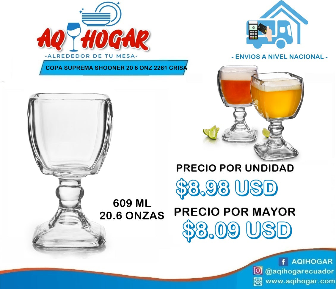 Copa Suprema Shooner 20 6 ONZ