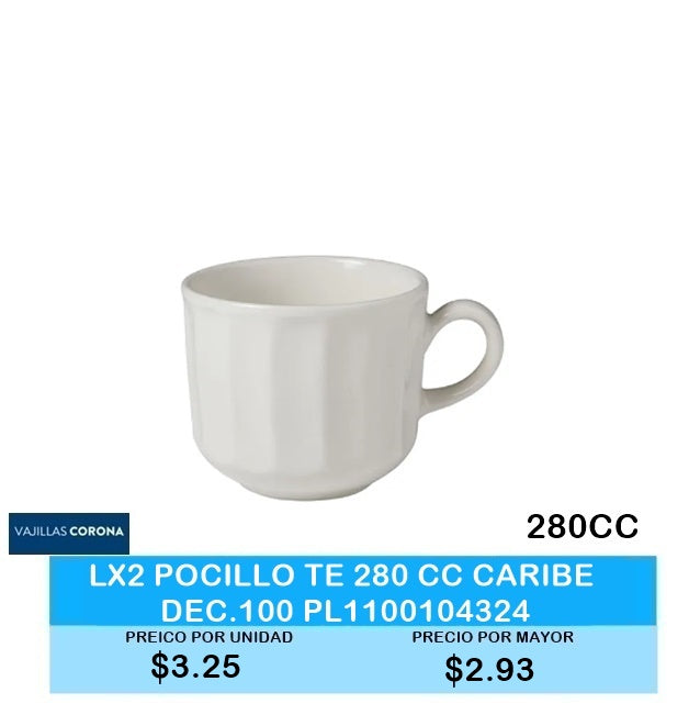 POCILLO TE 280 CC