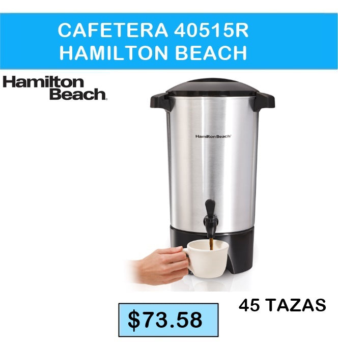 CAFETERA HAMILTON BEACH 45 TAZAS