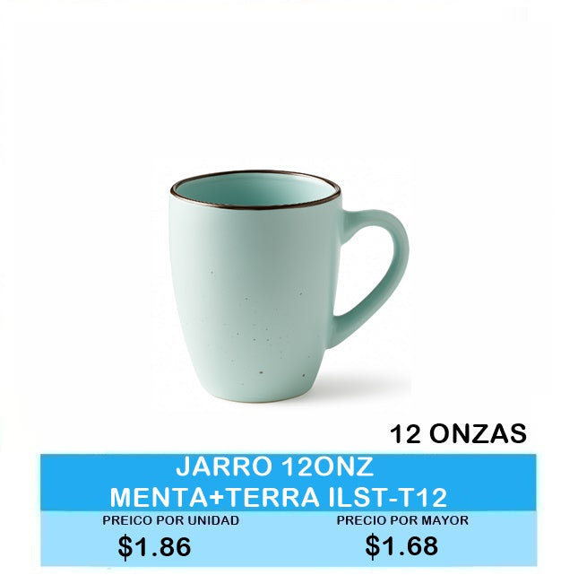 JARRO 12ONZ MENTA+TERRA ILST-T12