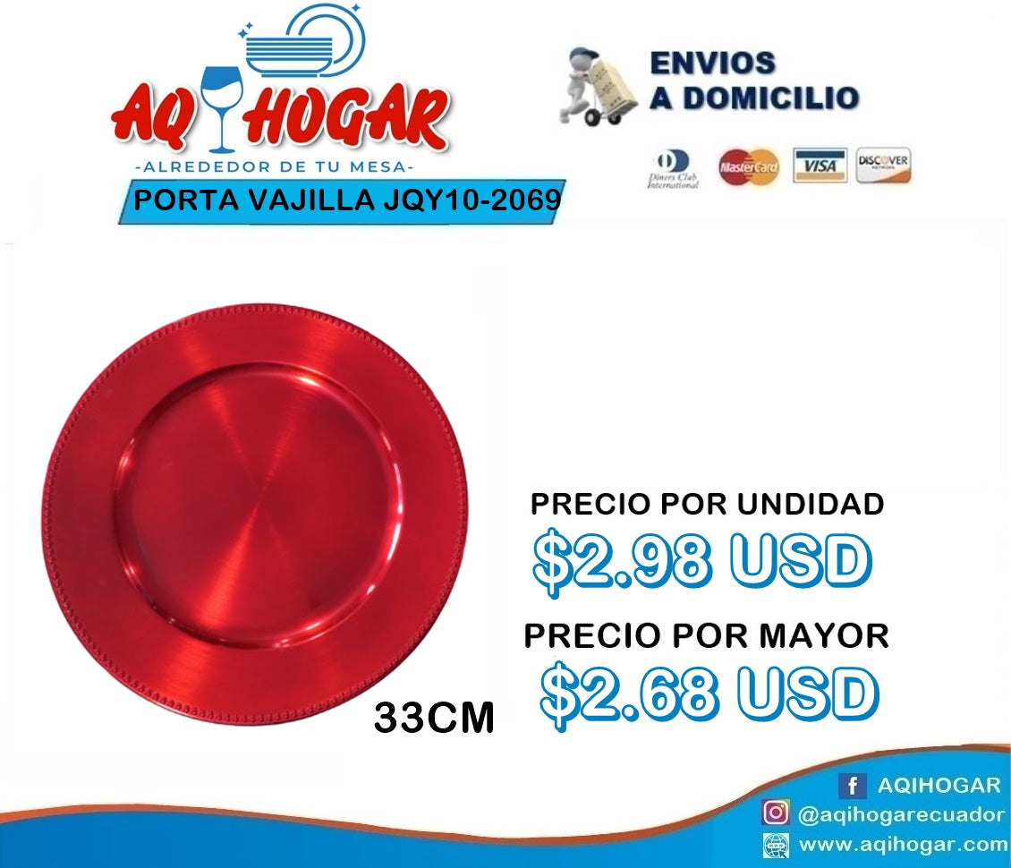 Porta Vajilla JQY10-2069