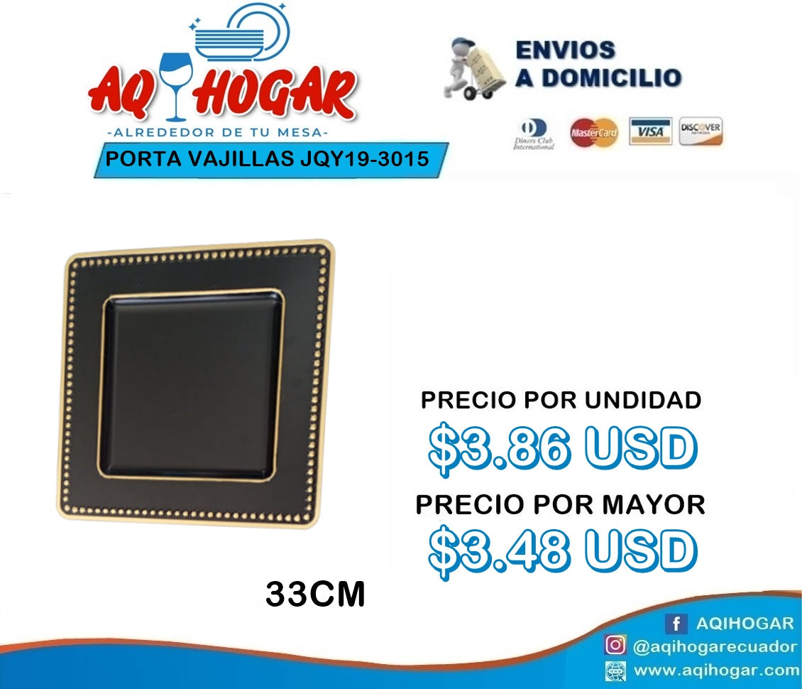 Porta Vajilla JQY19-3015