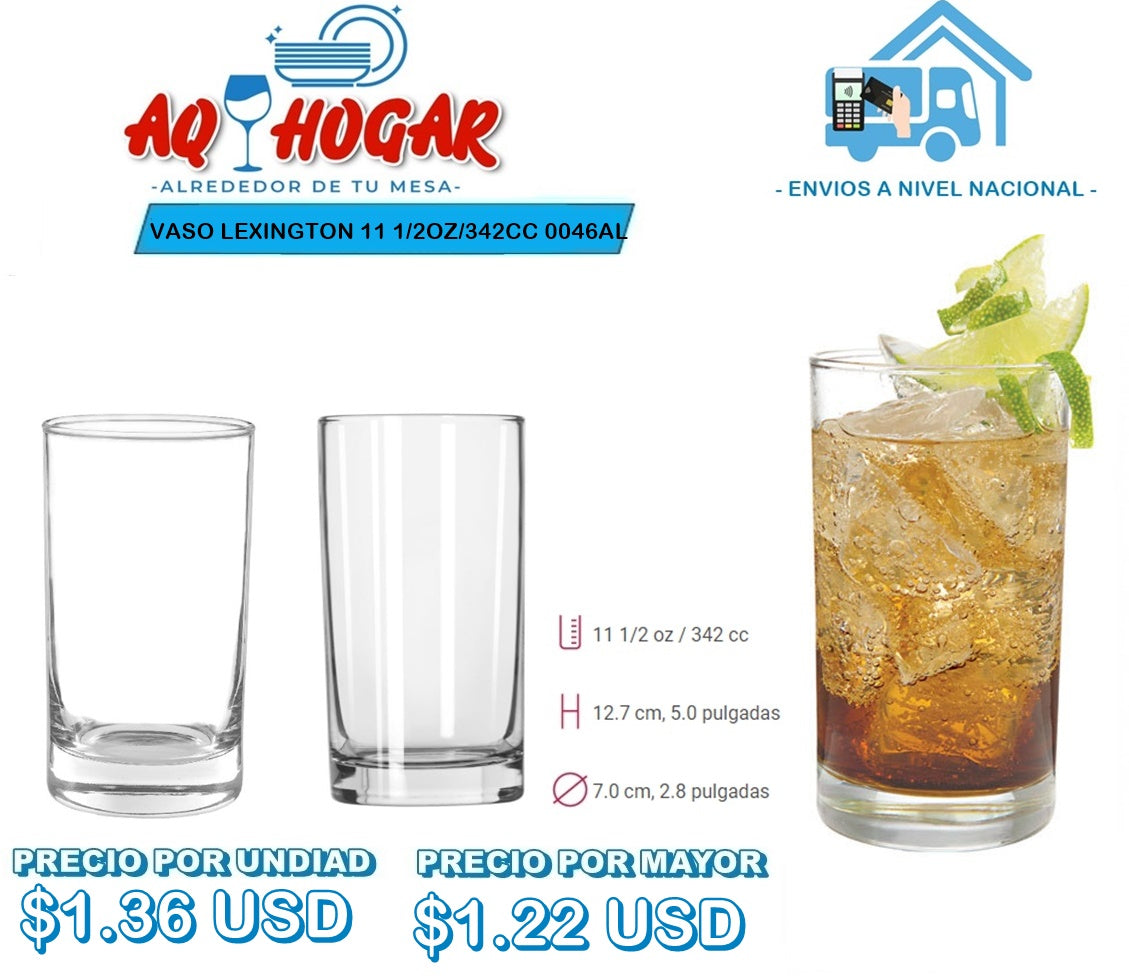 Vaso Lexington 11 1/20Z/342CC