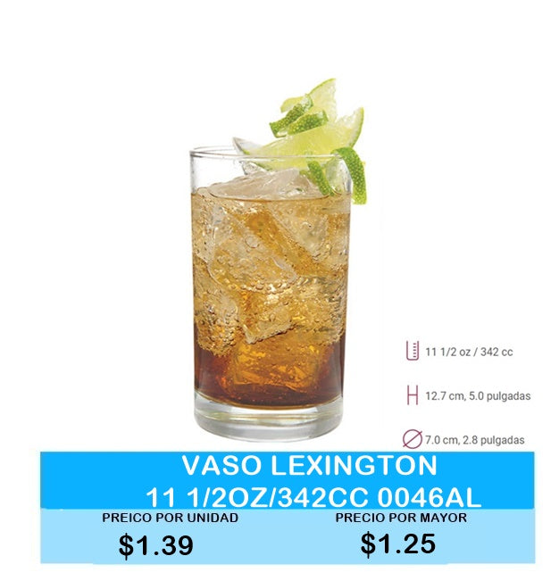 Vaso Lexington 11 1/20Z/342CC