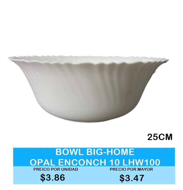 Bowl Big-Home Opal ENCONCH 10 LHW100