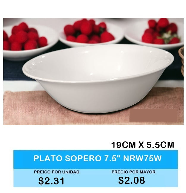 Plato Sopero 7.5" NRW75W