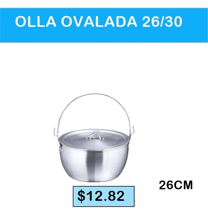 OLLA OVALADA 26 CM (26 x 30 CM)