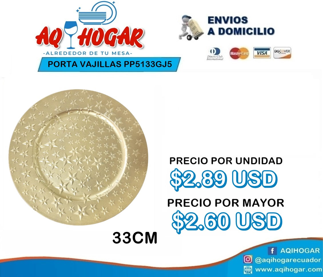 Porta Vajilla PP5133GJ5