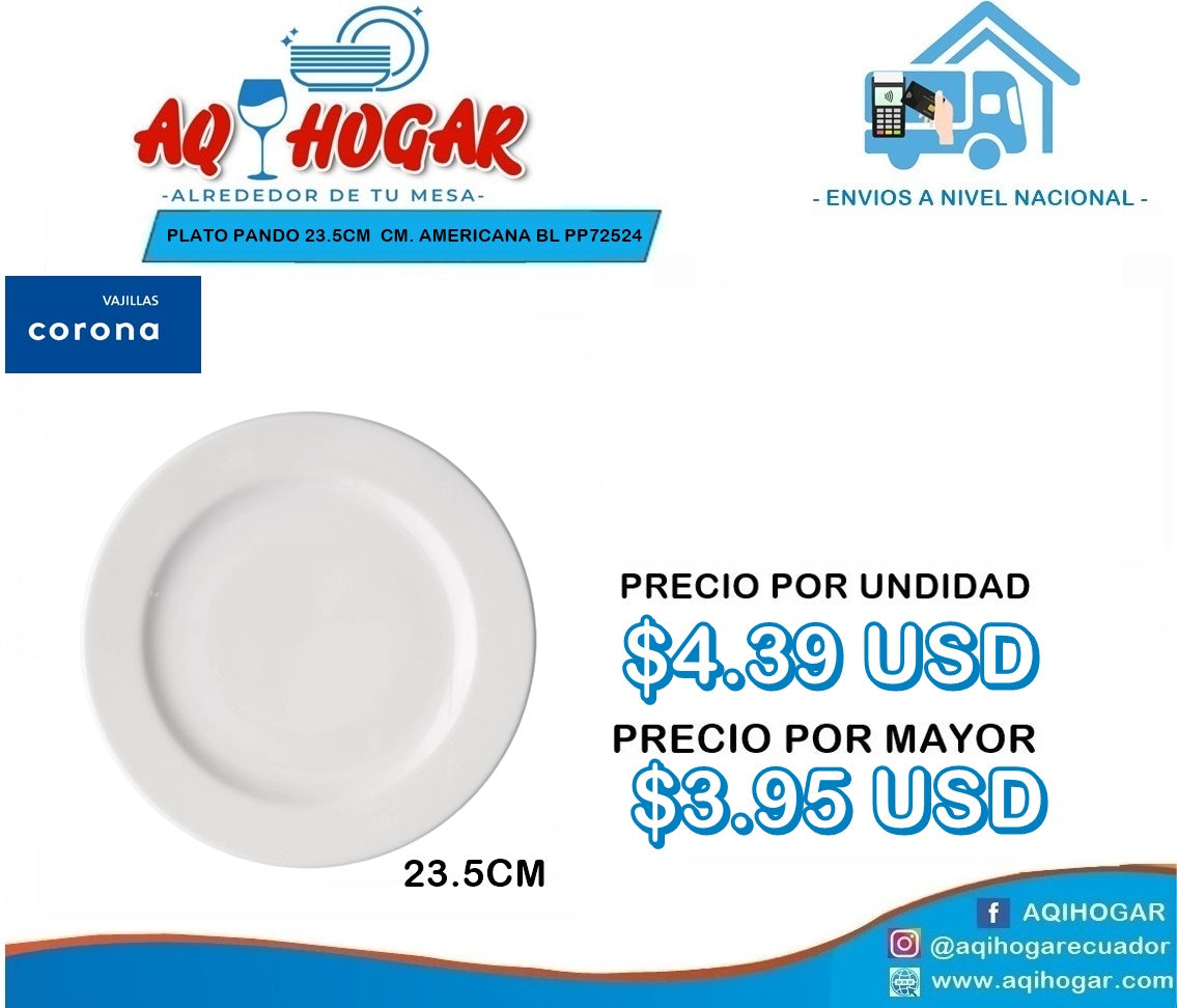 Plato Pando 23.5 CM