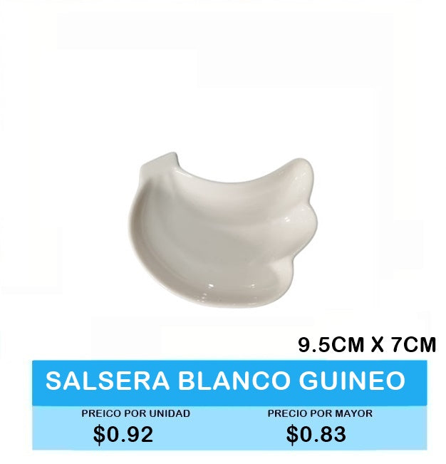 SALSERA BLANCO GUINEO