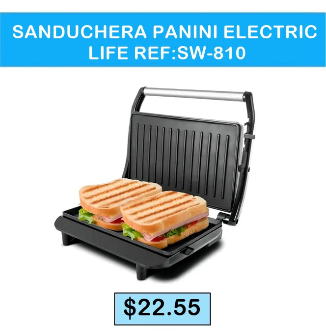 SANDUCHERA PANINU ELECTRIC LIFE REF SW-810