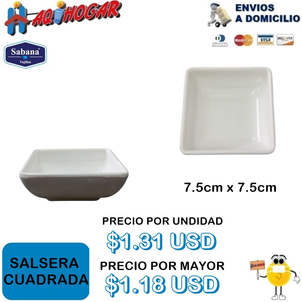 Salsera Cuadrada