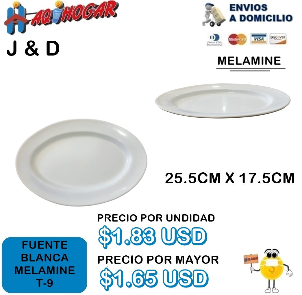 Fuente Blanca Melamine